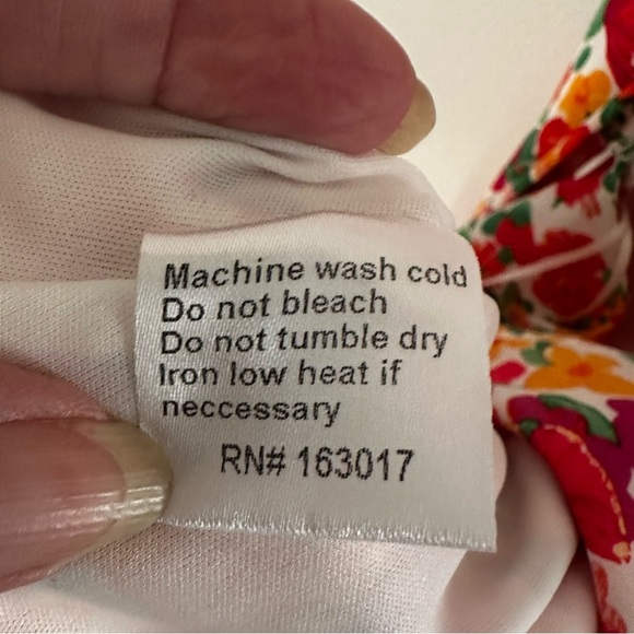 Princess Polly Red and Orange Sundress Sleeveless - Picture 5 of 5